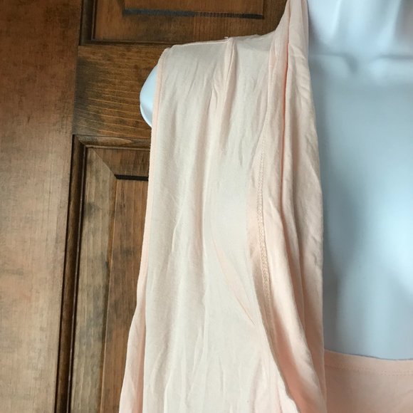 LOGO by Lori Goldstein Peach Draped Cowl Pullover Tunic Size 2X - Picture 5 of 13